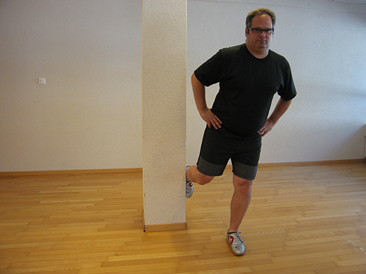 Roger Hilfiker likes squatting
